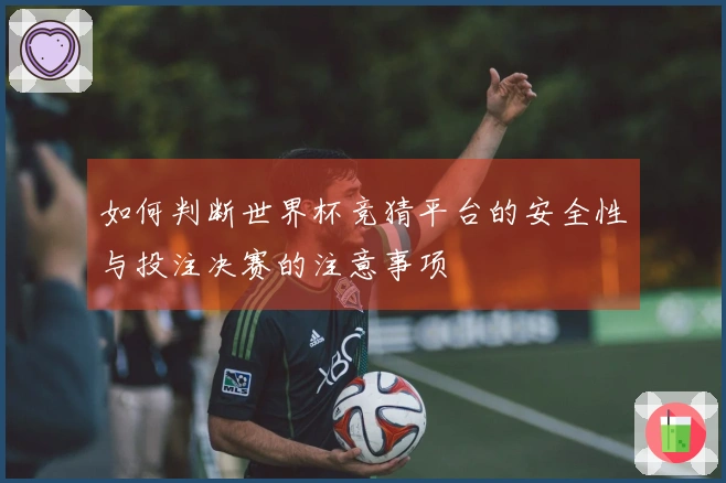 如何判断世界杯竞猜平台的安全性与投注决赛的注意事项