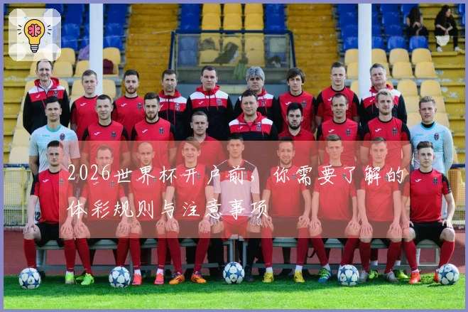 2026世界杯开户前，你需要了解的体彩规则与注意事项